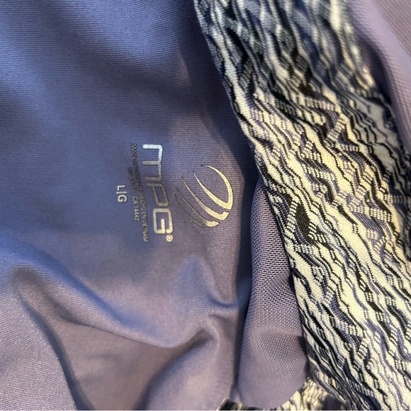 MPG active dress A line silhouette scoop neckline knee length sleeveless Large - Picture 8 of 8